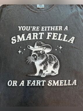 Comfort Colors Black Tee with White Small Pets Graphic